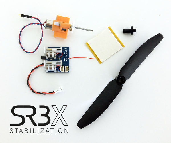All In One (AIO) Receiver Flight Pack with SR3X Stabilization