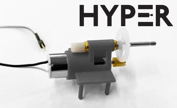 Microaces 'HYPER' Micro Motor and Gearbox (STANDARD prop shaft)