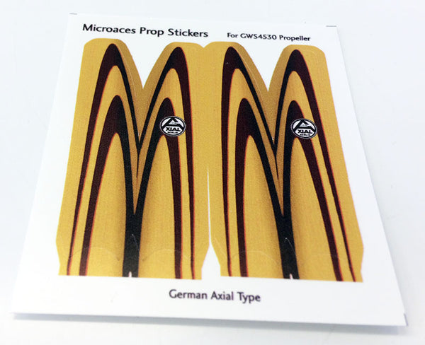 Microaces GWS Prop Stickers - 3 Pack