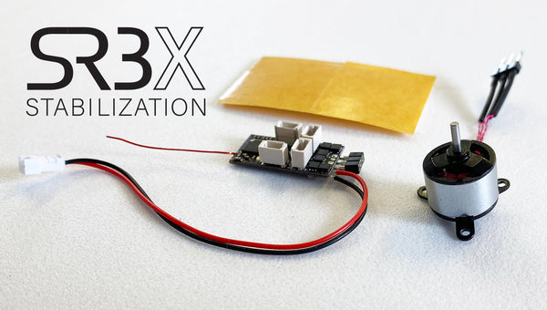 Microaces BRUSHLESS Flight Pack with SR3X Stabilization - 3 Servo