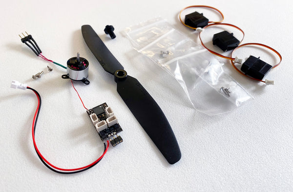 Microaces Brushless Flight Pack 1S - 3 Servo