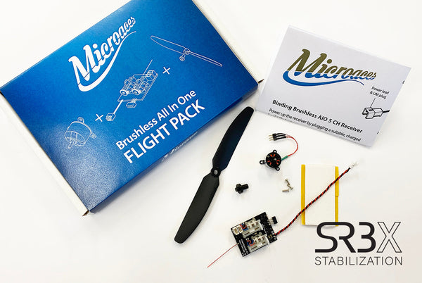 Microaces BRUSHLESS AIO Flight Pack with SR3X Stabilization