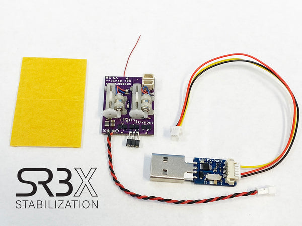 Microaces BRUSHLESS AIO 5CH Micro Receiver with SR3X Stabilization