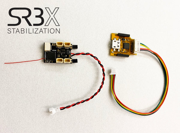 Microaces Twin ESC Micro Receiver with SR3X Stabilization